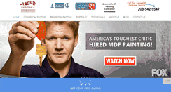 Desktop Screenshot of mdfpainting.com